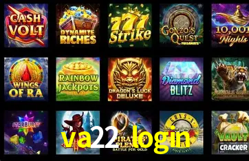 Slots online da va22 login com jackpots progressivos